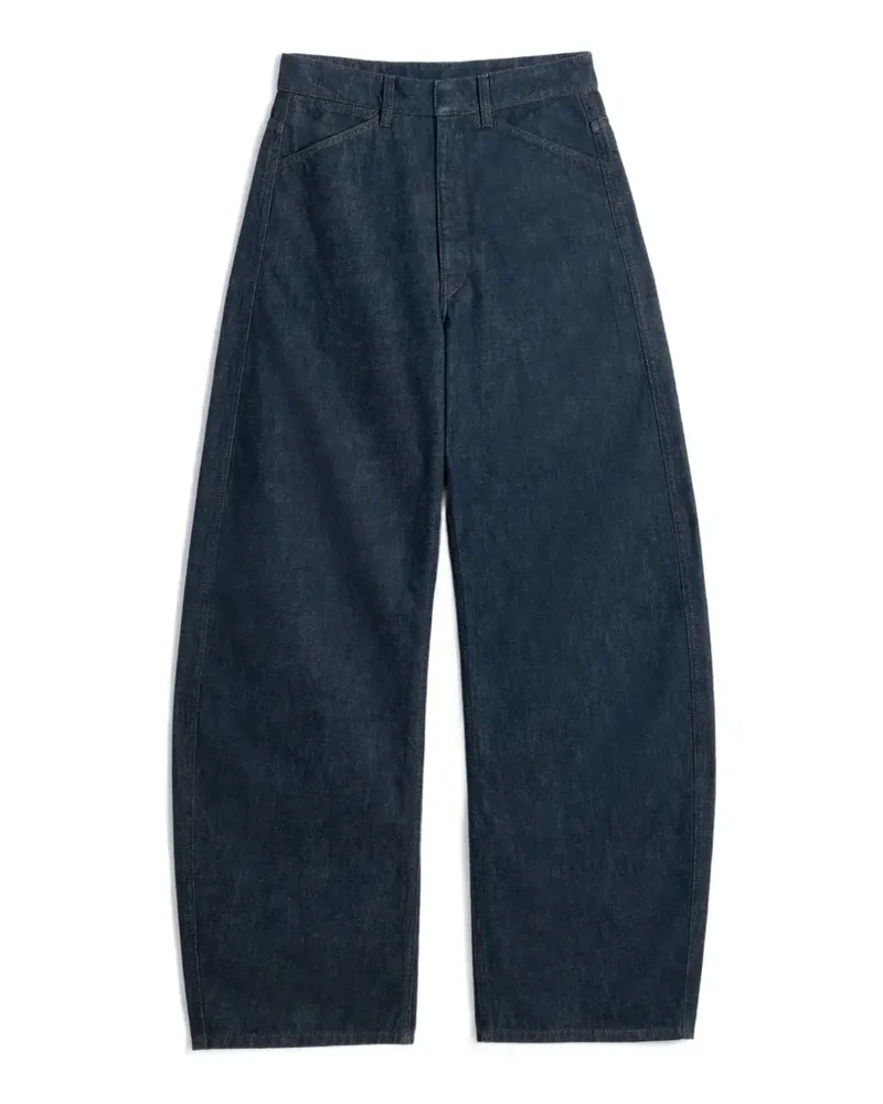 Christophe Lemaire Jeans mit hohem Bund - Blau Blau