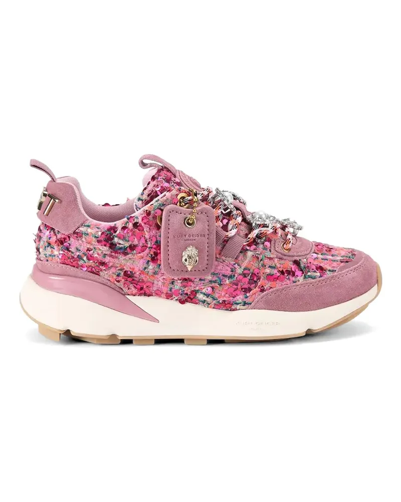 Kurt Geiger Sneakers mit Pailletten - Rosa Rosa