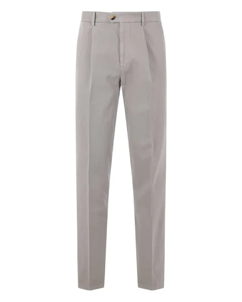 Brunello Cucinelli pleated trousers - Grau Grau
