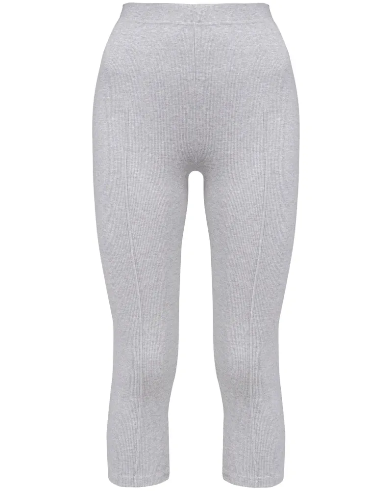 SLEEPER Cropped-Leggings - Grau Grau