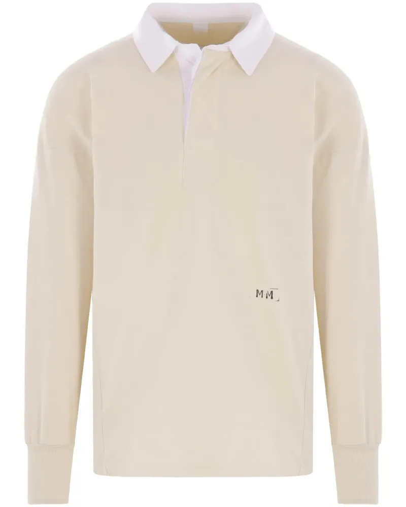 Maison Margiela Klassisches Poloshirt - Nude Nude