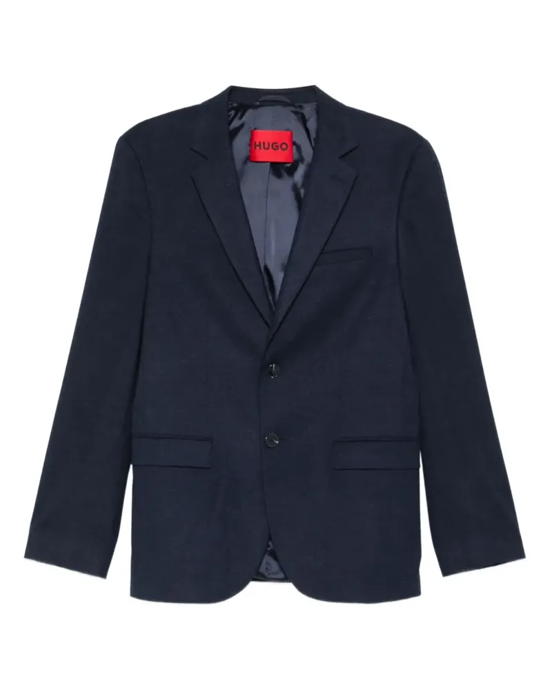 HUGO BOSS Einreihiges Sakko - Blau Blau