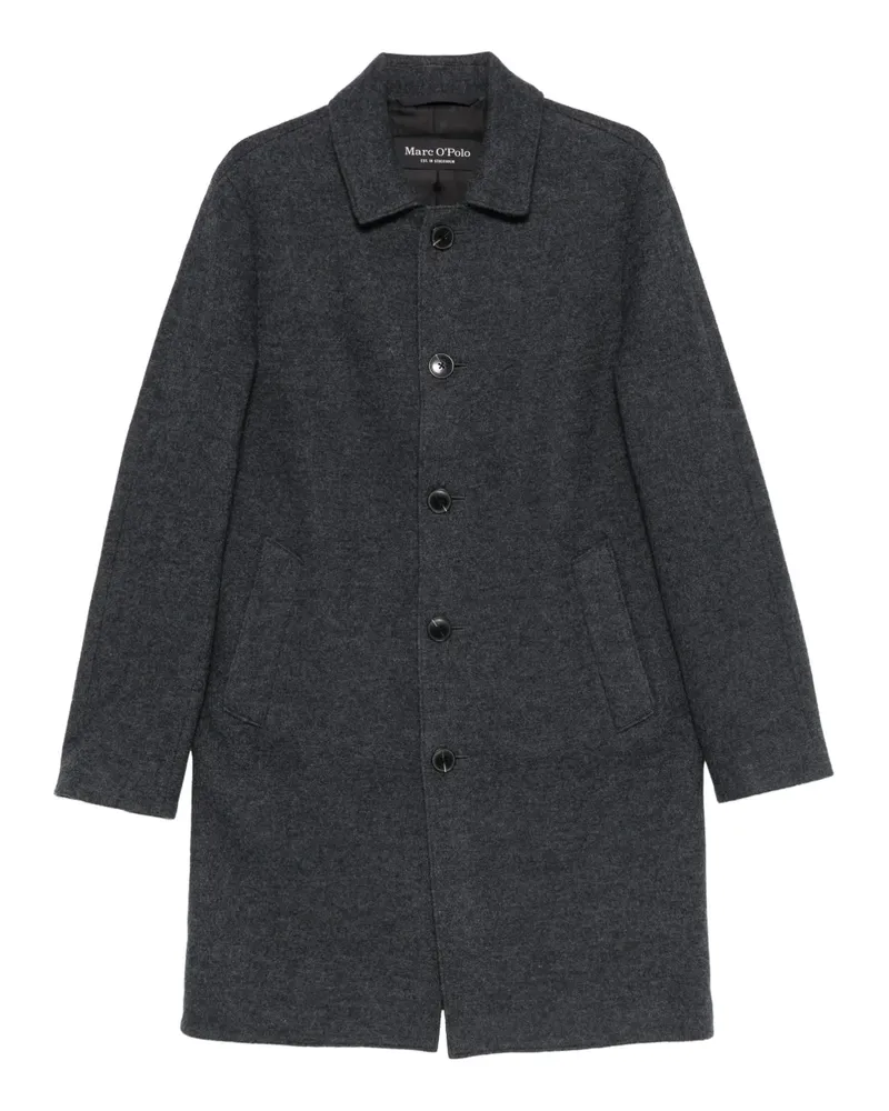 Marc O'Polo button pocket coat - Grau Grau