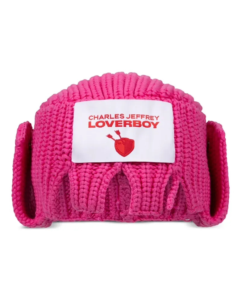 Charles Jeffrey Loverboy Archer Beanie - Rosa Rosa