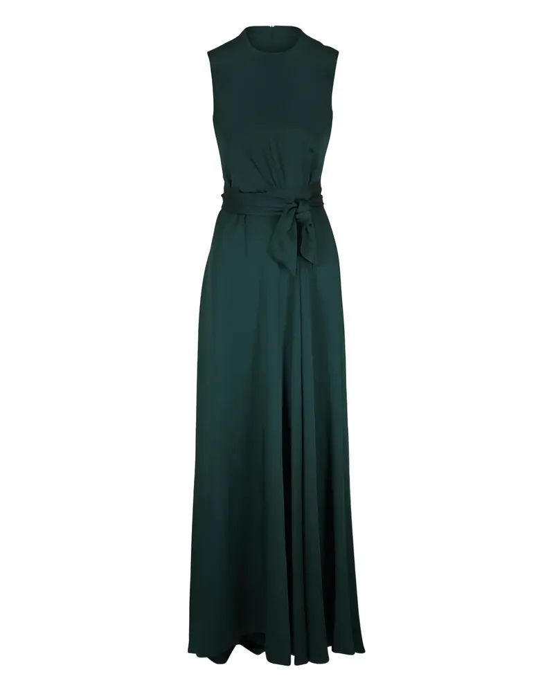 Kiton tie waist dress - Grün Grün