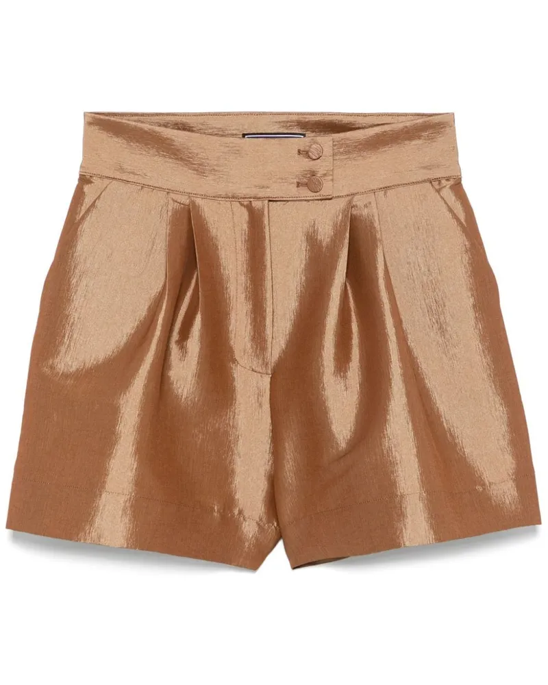 STYLAND Shorts aus Taft - Braun Braun