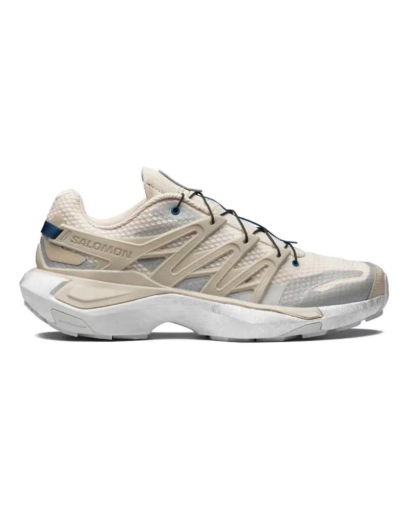 Salomon Sneakers mit Mesh-Einsätzen - Nude Nude