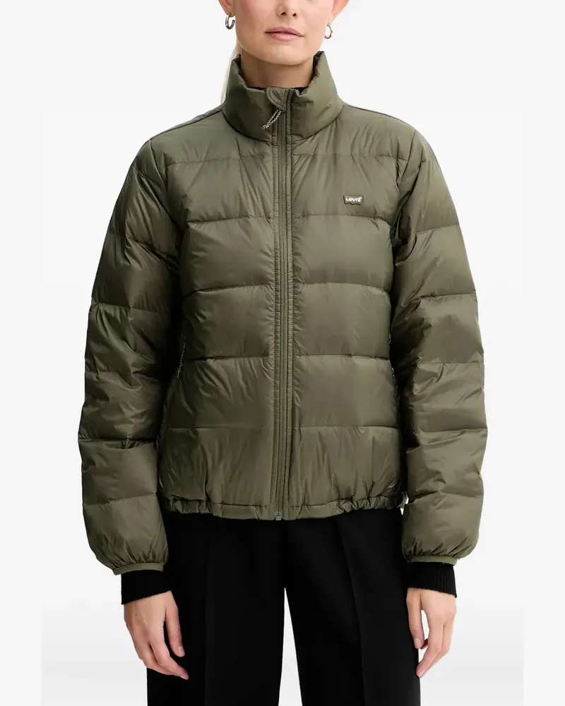 Levi's Willa Down Package quilted zip jacket - Grün Grün
