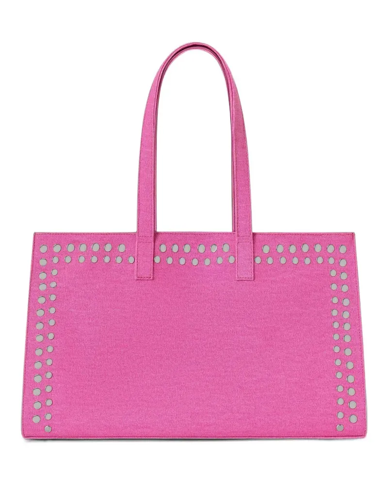 GIMAGUAS midi stud-embellished tote bag - Rosa Rosa