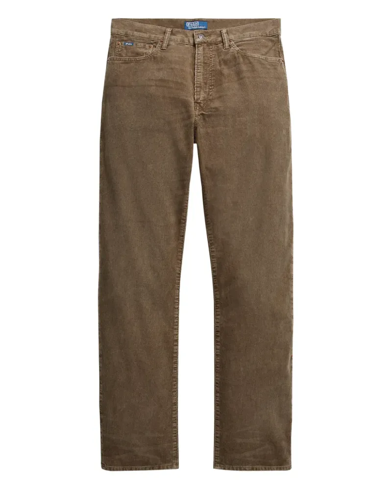 Ralph Lauren belt-loops trousers - Braun Braun