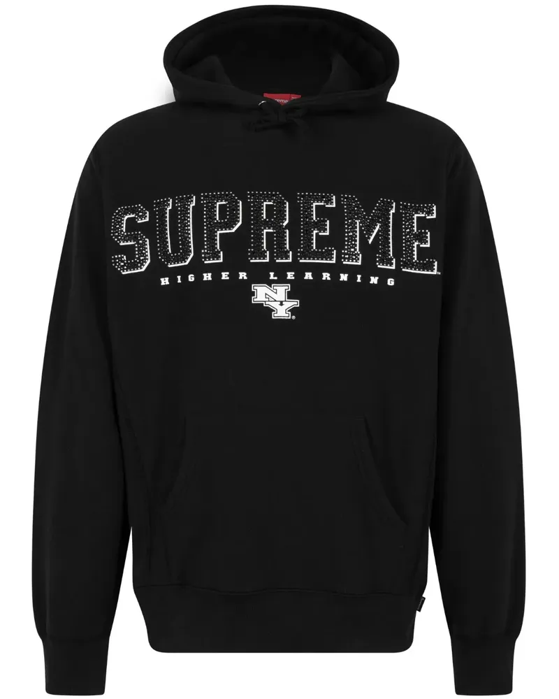 Supreme Being Gems Hoodie mit Logo-Verzierung - Schwarz Schwarz