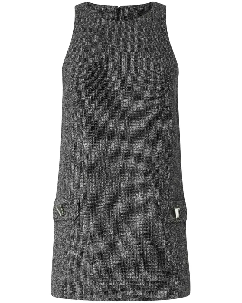 Pinko Focilide Minikleid - Schwarz Schwarz