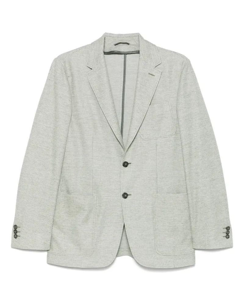 Canali textured blazer - Grün Grün