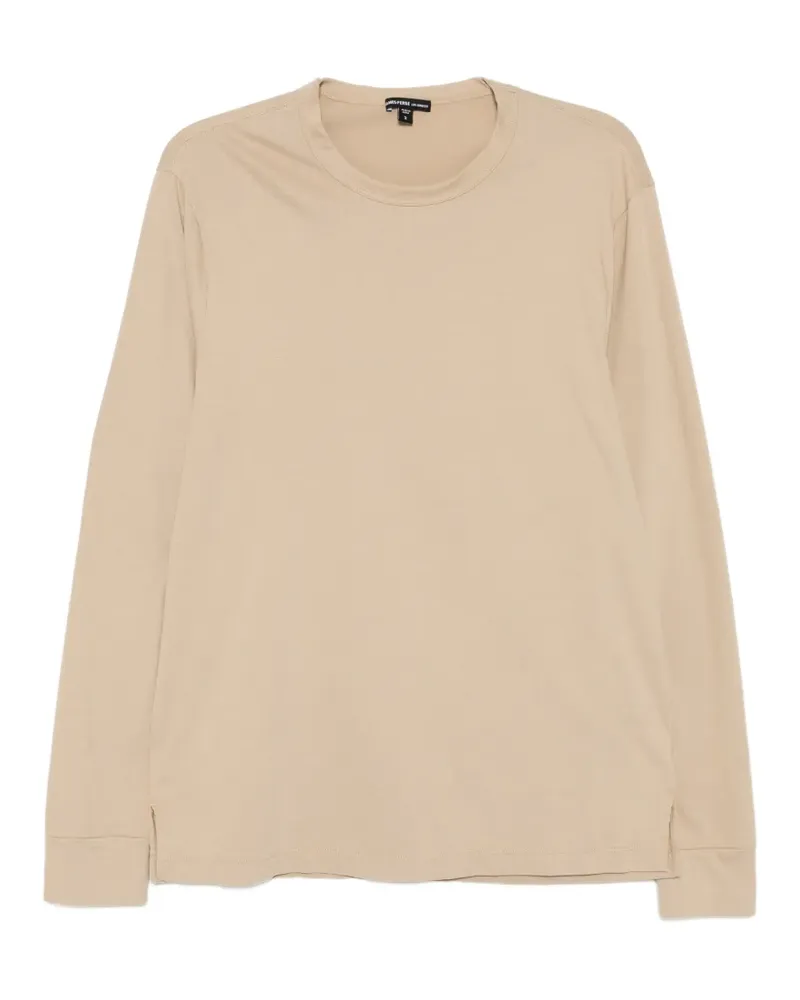 James Perse jersey long-sleeve T-shirt - Braun Braun