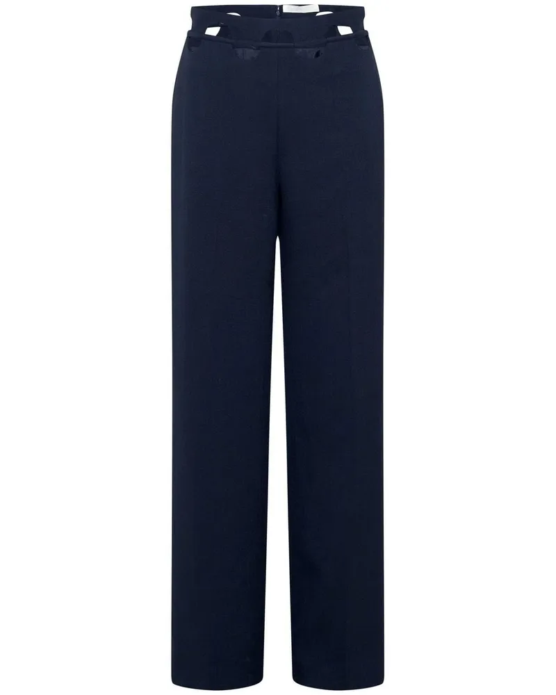 Dion Lee Gerade Hose - Schwarz Schwarz