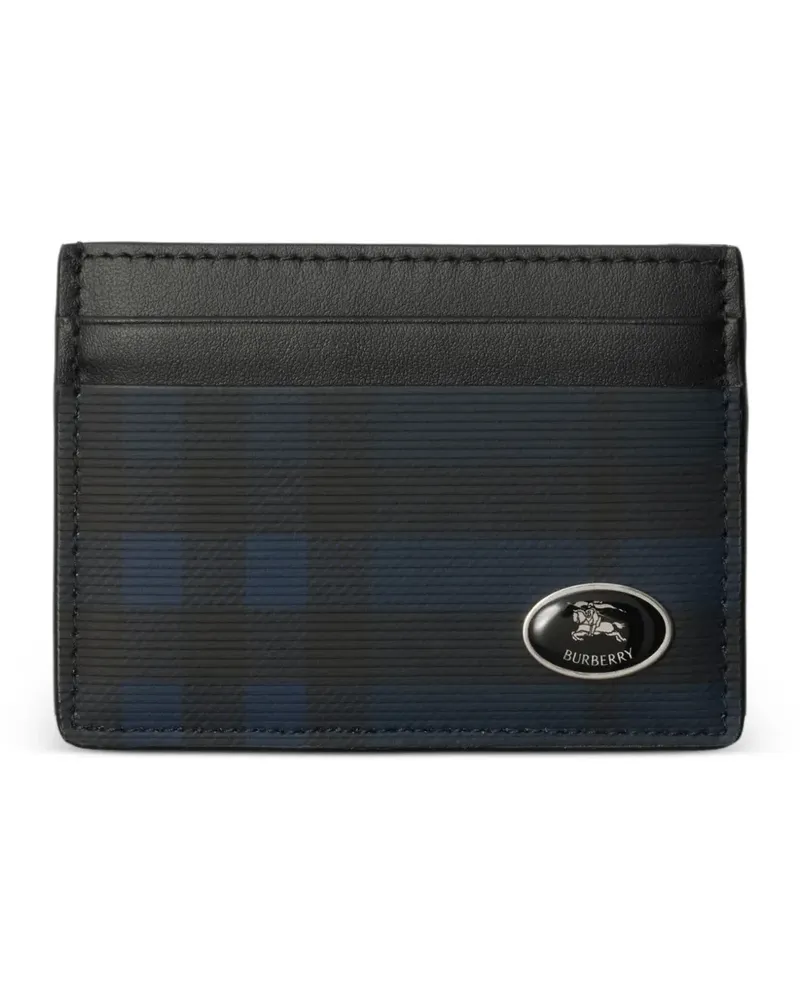 Burberry Equestian Knight Kartenetui - Blau Blau