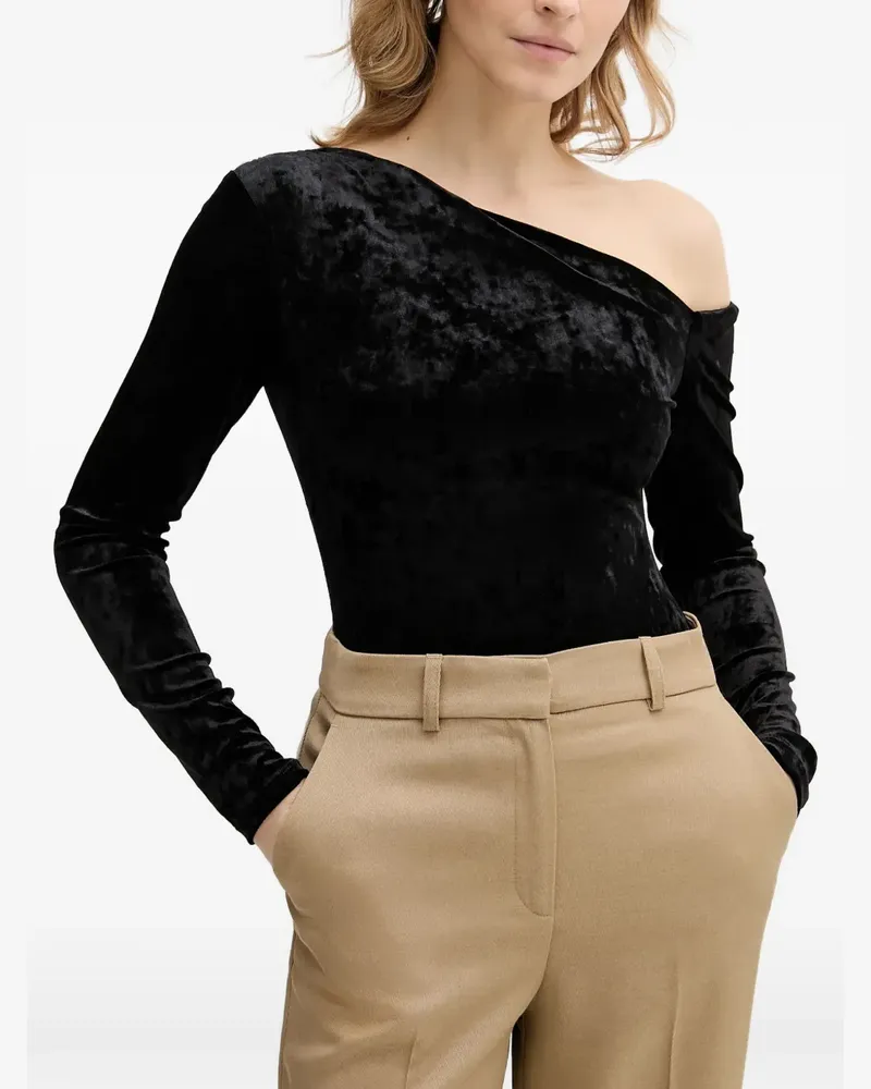 Guess Asymmetrischer Body - Schwarz Schwarz