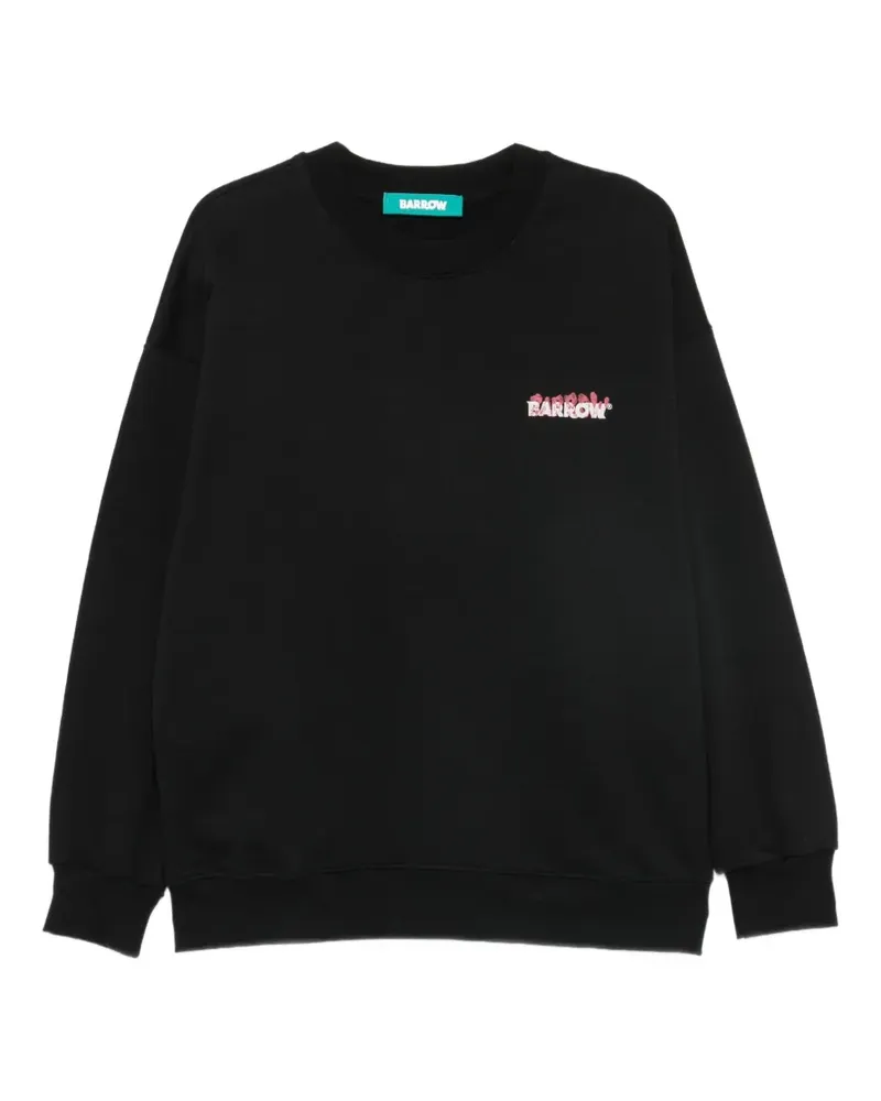 BARROW Sweatshirt mit Logo-Print - Schwarz Schwarz
