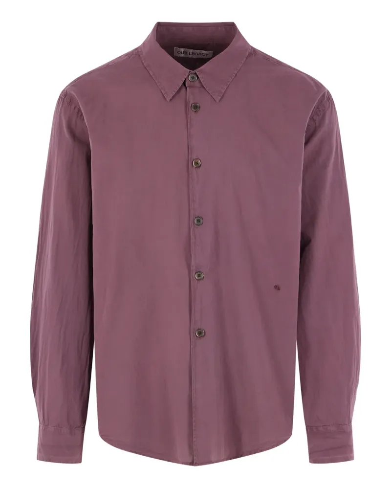 Our Legacy buttoned long-sleeved shirt - Rot Rot