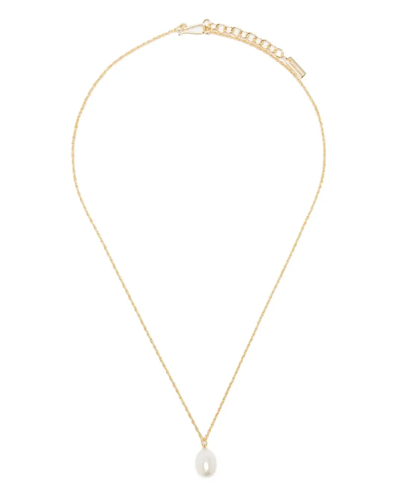 Completedworks In the Cloud pearl-pendant necklace - Gold Gold
