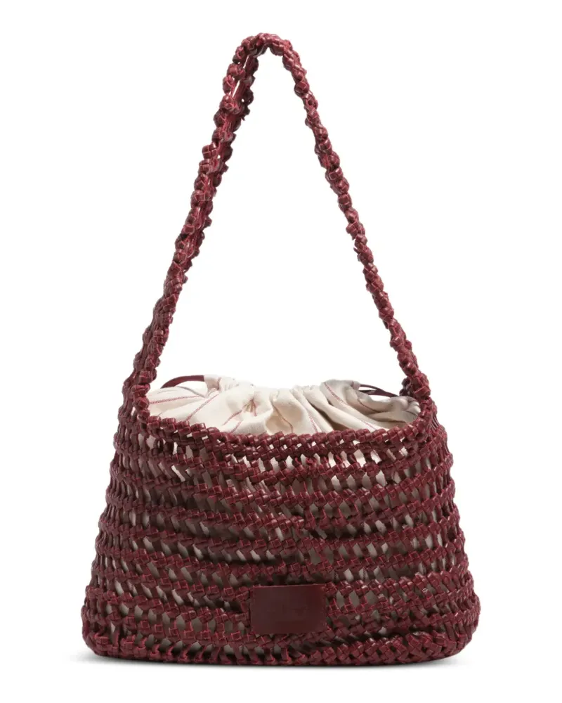 BIMBA Y LOLA Mittelgroße Vela Schultertasche - Rot Rot