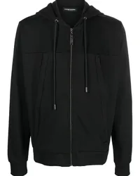 CoSTUME NATIONAL Hoodie mit Logo-Stickerei Schwarz