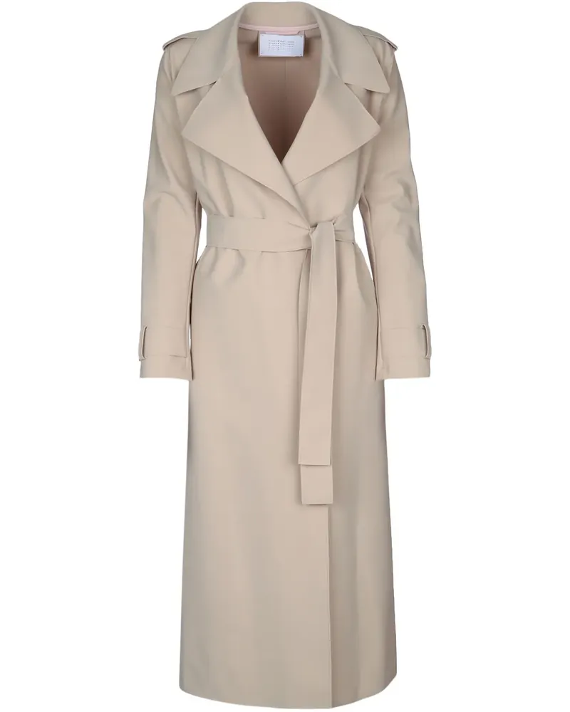 Harris Wharf London Trenchcoat im Scuba-Look - Nude Nude