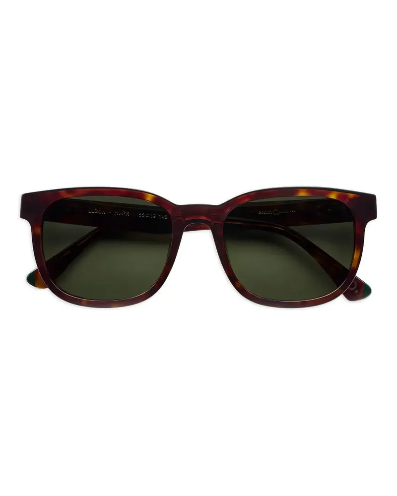 Etnia Barcelona Luzon square frame sunglasses - Braun Braun