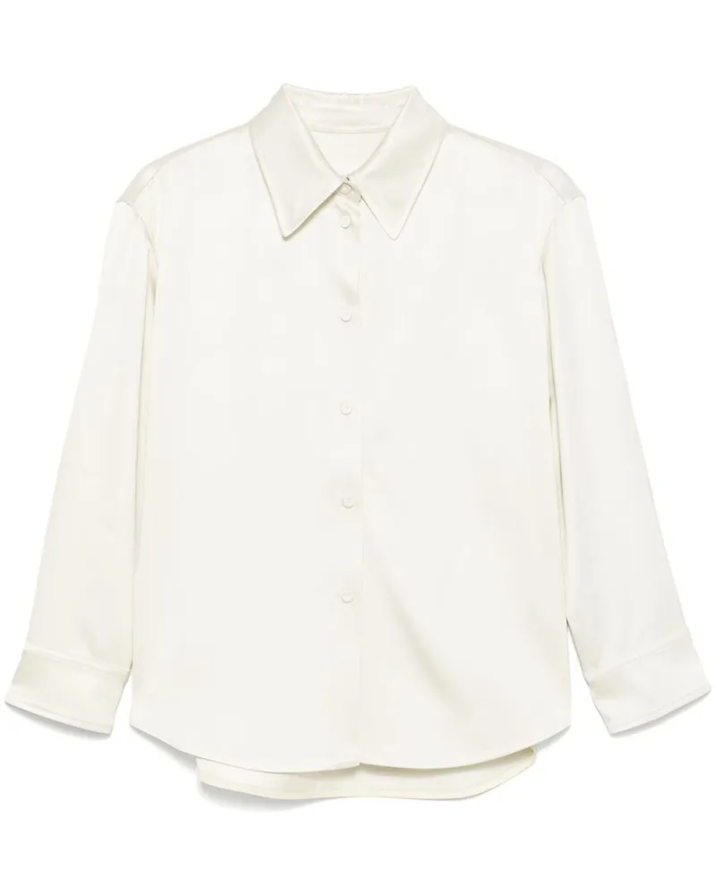 Jil Sander Klassisches Twill-Hemd - Weiß Weiß