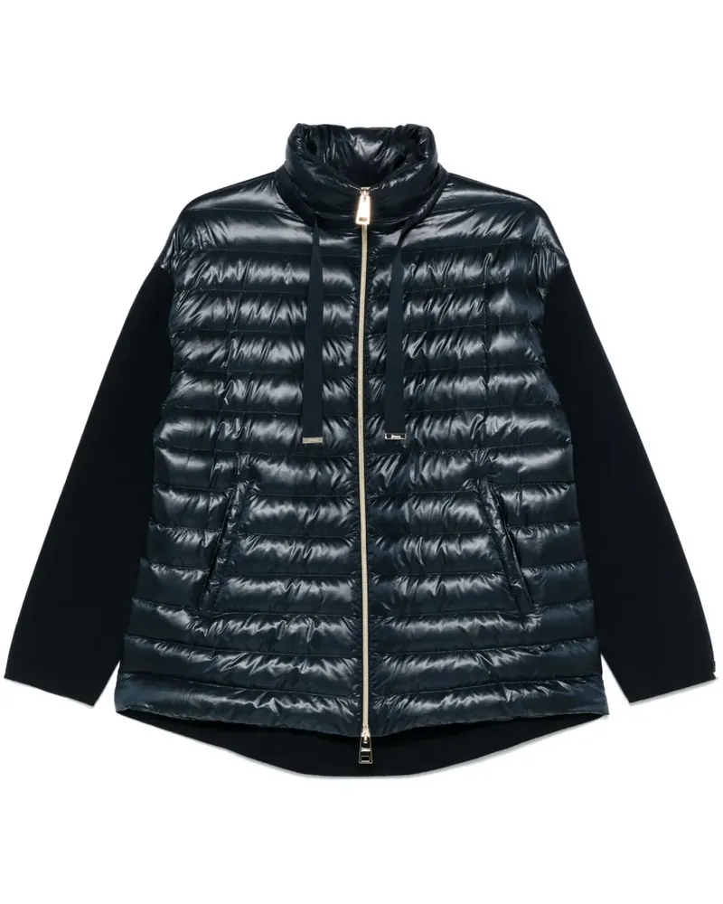 Herno Jacke mit Einsätzen - Blau Blau