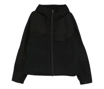 Kapuzenjacke mit Reißverschluss - Schwarz