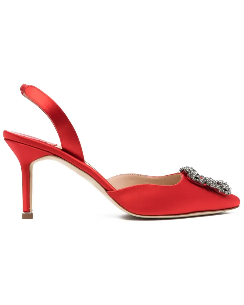 Manolo Blahnik Hangisli Pumps 85mm - Rot Rot