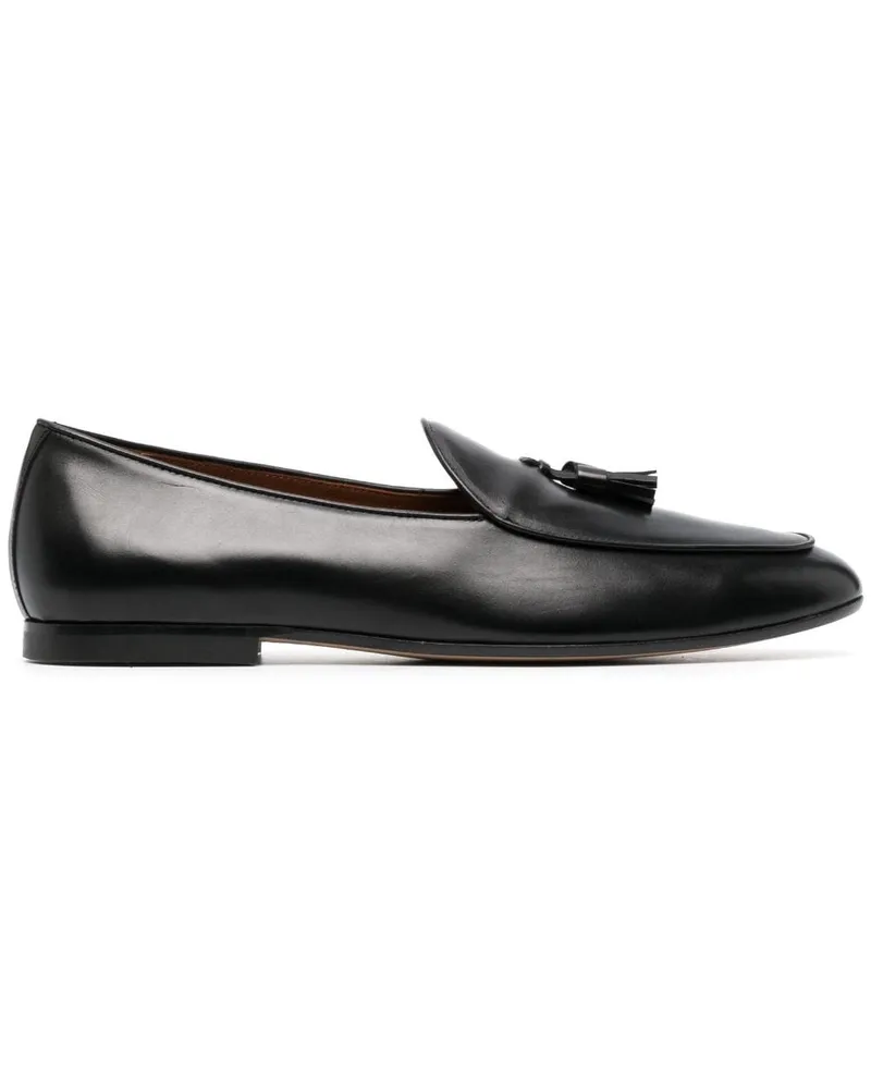 TOD'S Loafer mit Quasten - Schwarz Schwarz