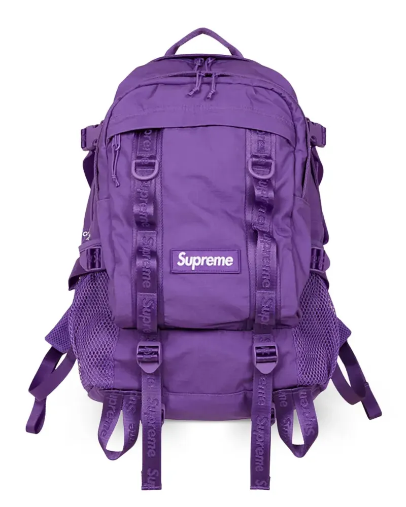 Supreme Being Rucksack mit Logo-Detail - Violett Violett