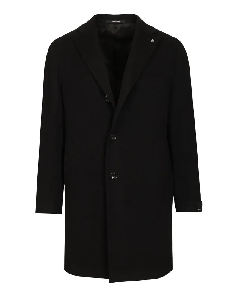 Tagliatore Bruce single-breasted coat - Schwarz Schwarz