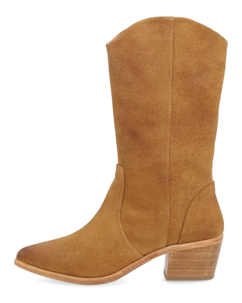 FRAU mid-calf boots - Nude Nude