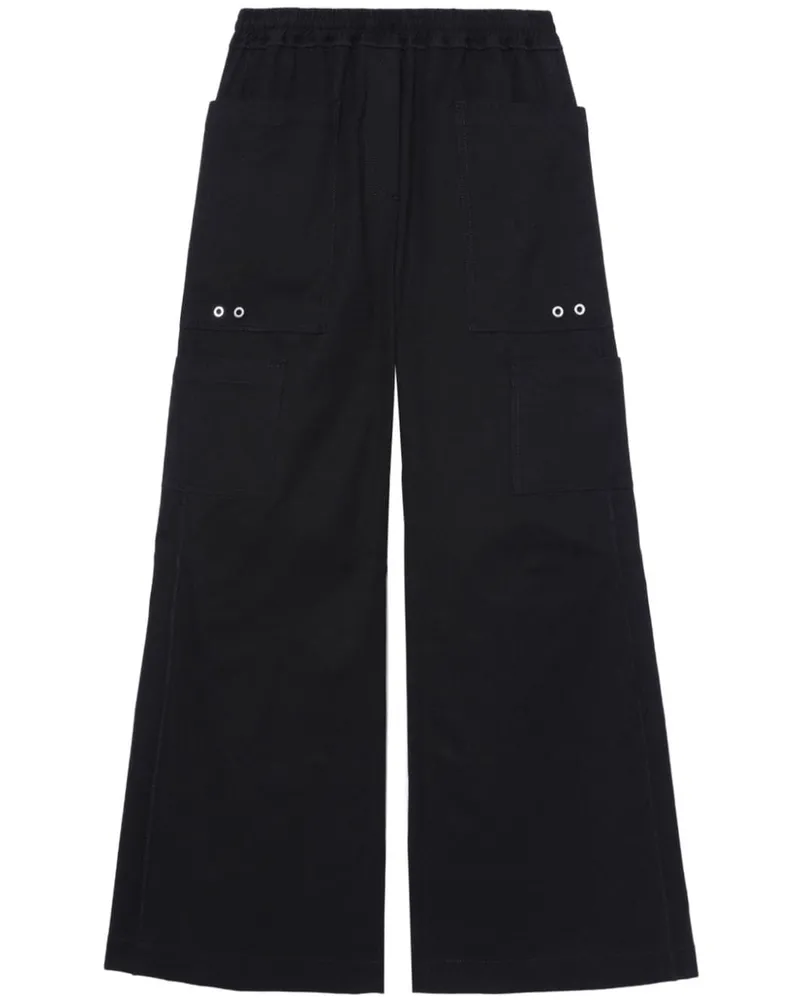 3.1 phillip lim Hose mit weitem Bein Schwarz