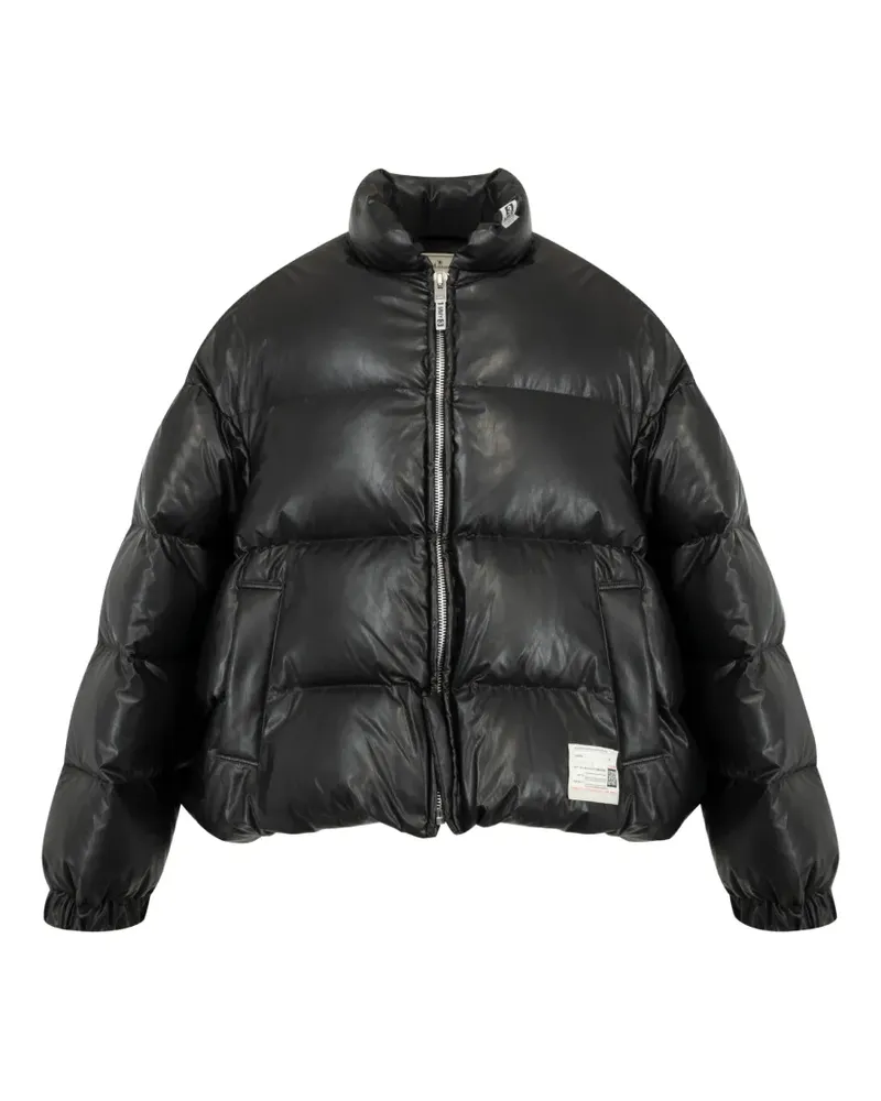 MIHARAYASUHIRO bottom folded down jacket - Schwarz Schwarz