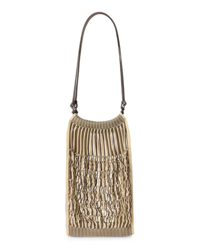 Christophe Lemaire Mittelgroße Filt Shopping Bag - Nude Nude