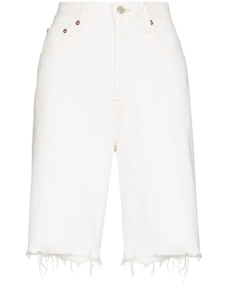 AGOLDE 90s Pinch Shorts - Weiß Weiß
