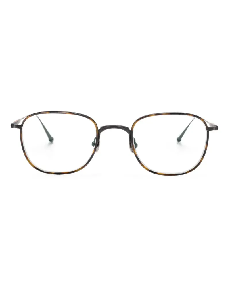 MATSUDA Brille mit eckigem Gestell - Grau Grau