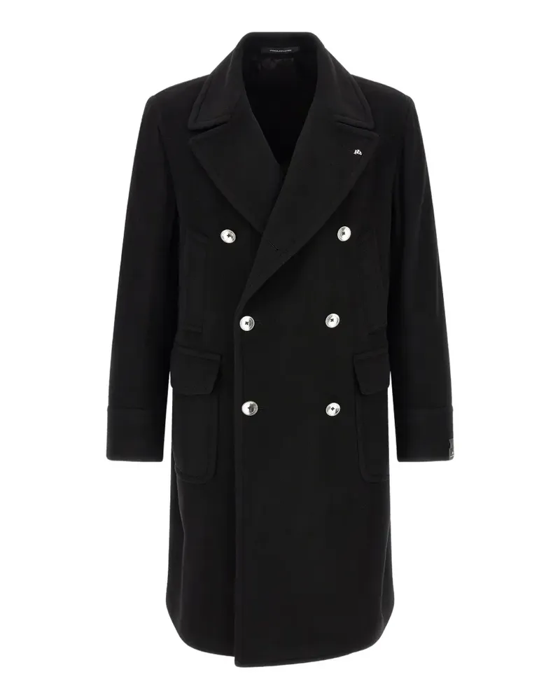 Tagliatore Sherry double-breasted coat - Schwarz Schwarz