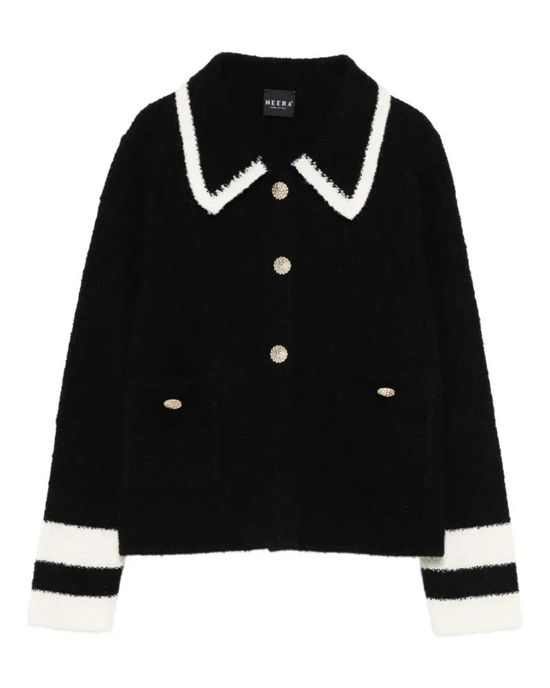 NEERA Tweed-Sakko - Schwarz Schwarz