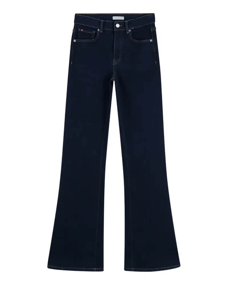 Tommy Hilfiger high-rise flared jeans - Blau Blau