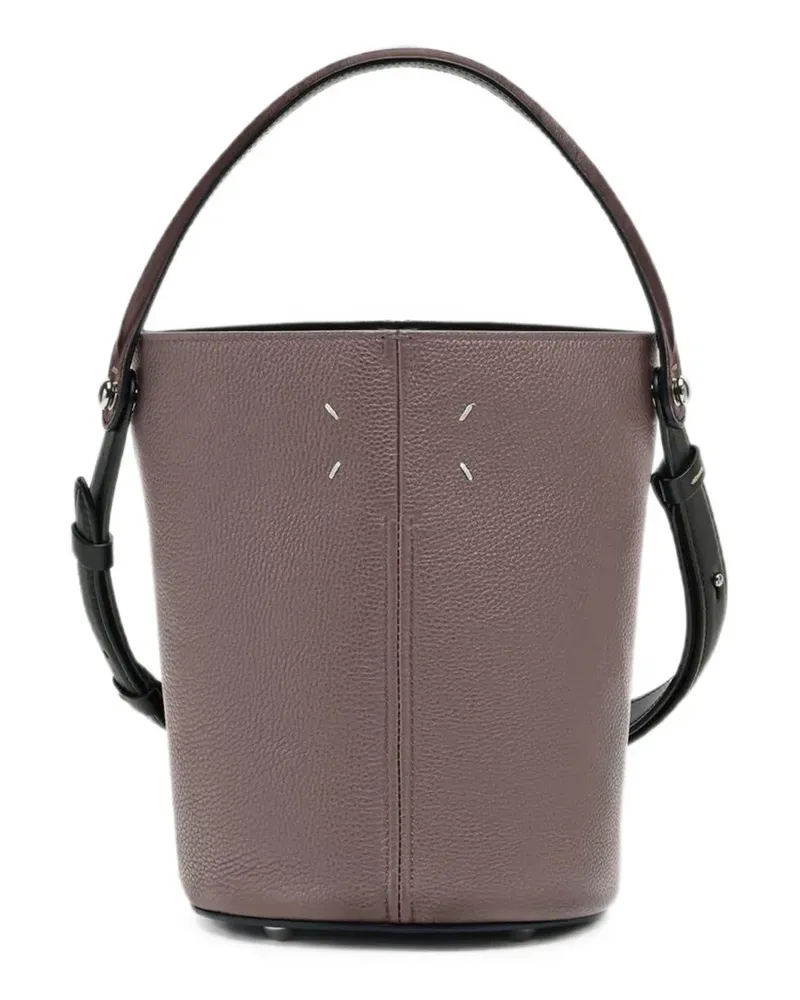 Maison Margiela Schultertasche aus Leder - Nude Nude