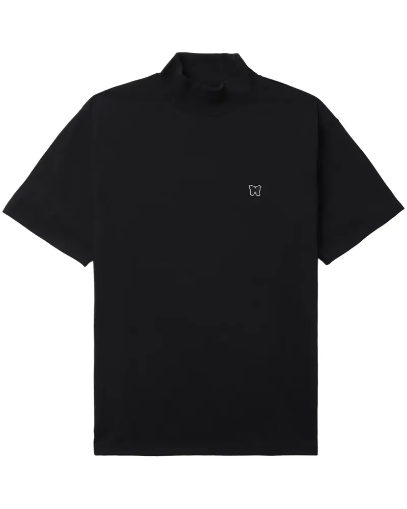 NEEDLES Besticktes T-Shirt - Schwarz Schwarz