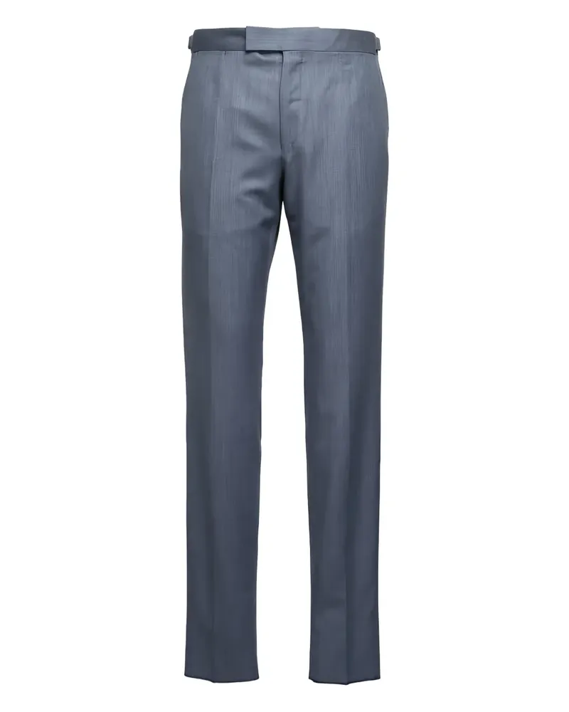 Ermenegildo Zegna Hose mit Bügelfalten - Blau Blau