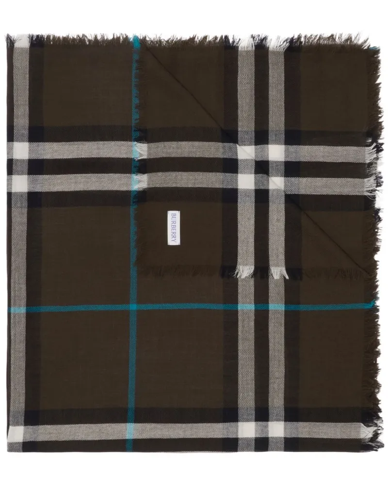 Burberry Karierter Schal - Braun Braun