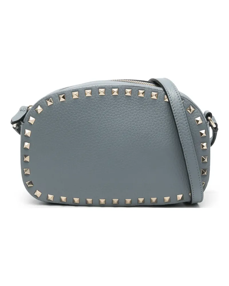 Valentino Garavani Rockstud-embellished cross body bag - Blau Blau