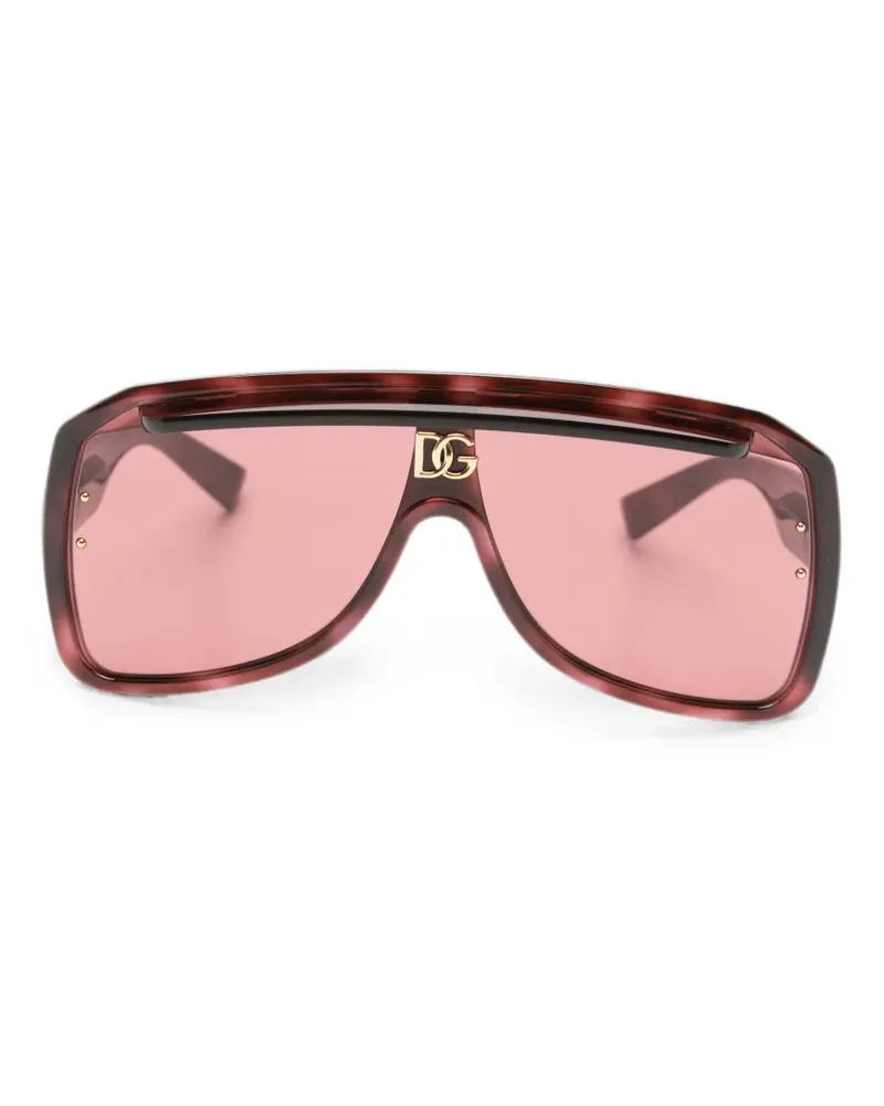 Dolce & Gabbana logo-detail sunglasses - Rosa Rosa
